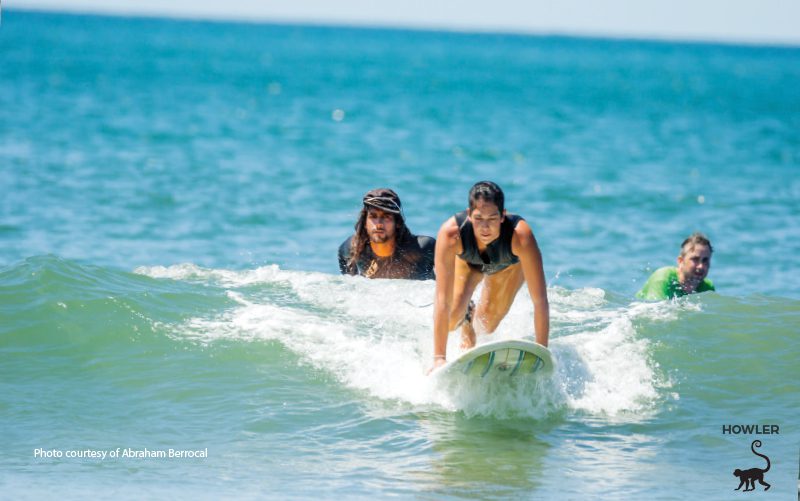 learn to surf in tamarindo costa rica