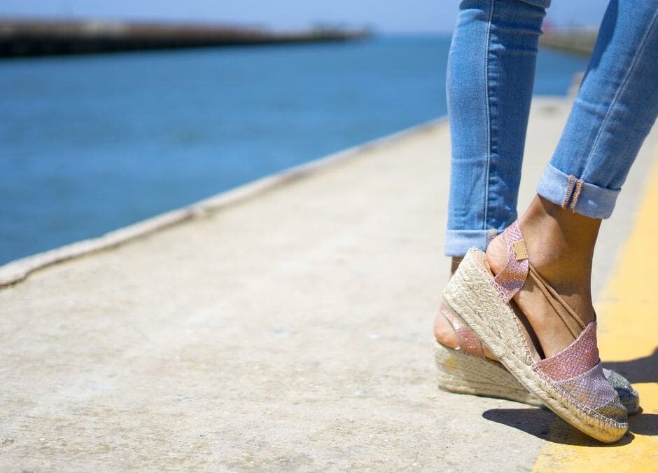 Espadrilles for travel